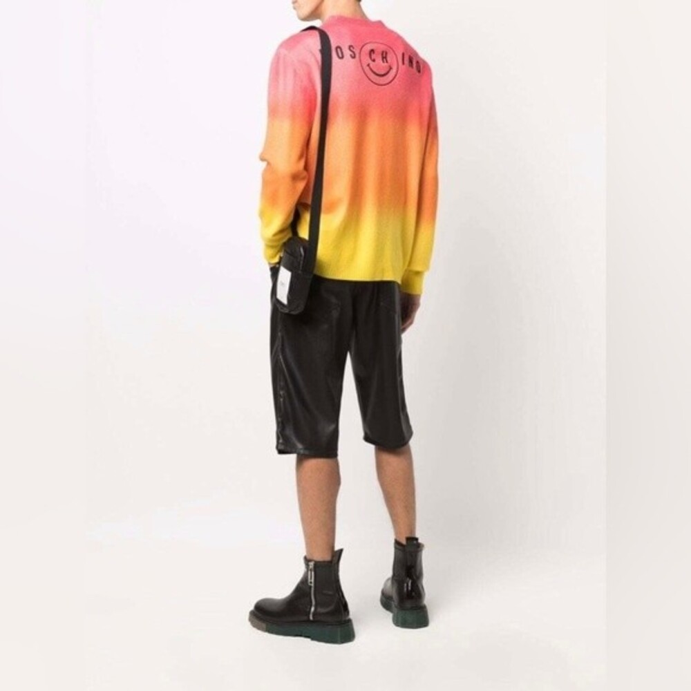 Moschino Couture Ombe effect Cardigan size 50- US L NWT - Picture 2 of 6